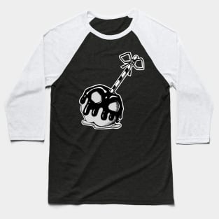 Spooky Carmel Apple Baseball T-Shirt
